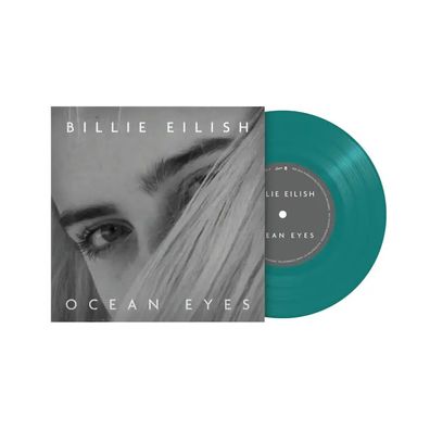 Billie Eilish - ocean eyes ( 7" Etched Vinyl [Translucent Turquoise] ) — Artikel auf