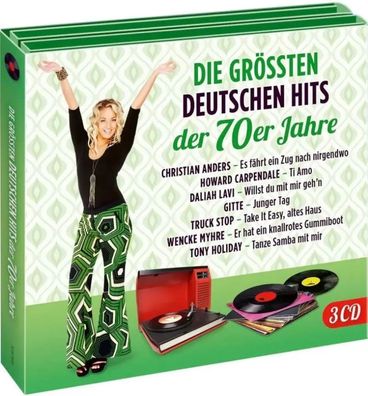 Die größten deutschen Hits der 70er Jahre (3CD) 70s — Artikel auf Lager