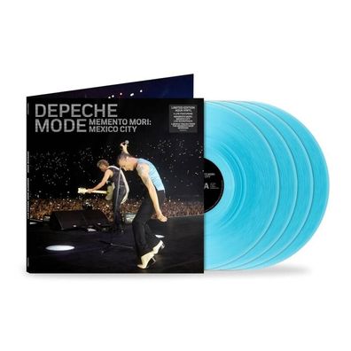 Depeche Mode - Memento Mori: Mexico City (Limited Edition Aqua Blue Vinyl) — Lieferb