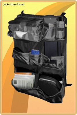 Neutrale Auto Aufbewahrungstasche Rückenlehntasche Rücksitztasche Schwarz NEU