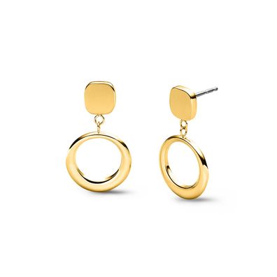 Boccia Ohrstecker 05105-04 Reintitan, Gold plattiert