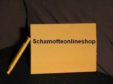 4x Schamotte-platte Schamott Schamottstein 400x140x40mm