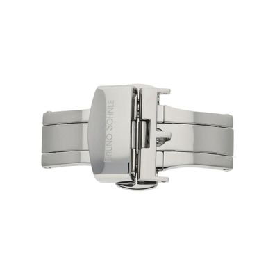 Bruno Söhnle Doppelfaltschließe mit Drückern Edelstahl 18 mm 73-79003-018