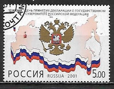 Russland gestempelt Michel-Nummer 912