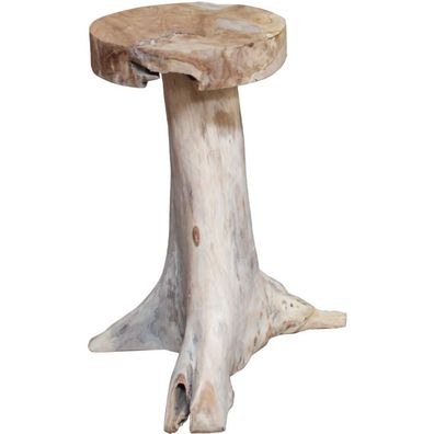 Bar-Hocker SURGA ca. Ø40cm, Wurzelteak