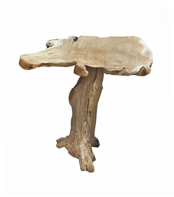 Bar-Tisch SURGA - natur - Teak massiv