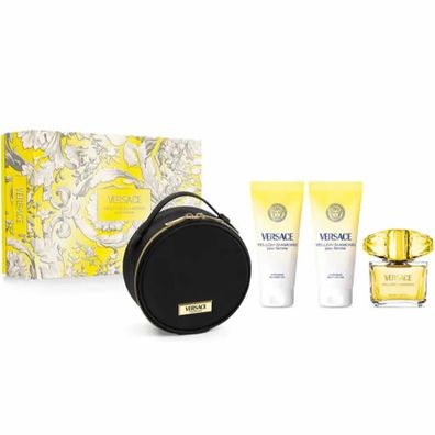 Versace Yellow Diamond Eau De Toilette Spray 90ml Set 4 Artikel