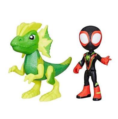 Marvel Spidey und Seine Super-Freunde Dino-Webs Miles „Spin“ Morales & Marvels