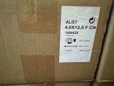 Gesipa Blindnieten Alu/Stahl Flachkopf 4x12 mm Palette 112