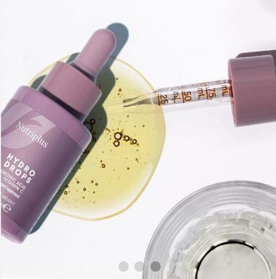 Nutriplus Hyaluronsäure Tropfen mit Vitamin C & Bitterorangenblüten 30 ml