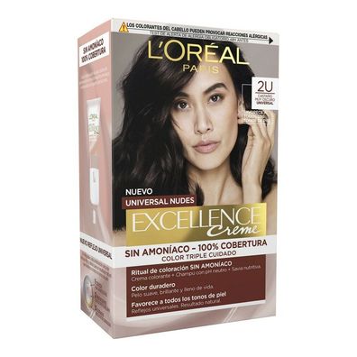L'Oréal Professionnel Excellence creme universal nudes tinte #2u-darkest brunette