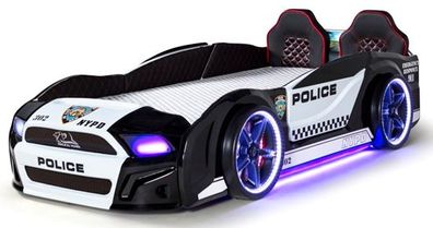 Autobett Must Rider Police 500 mit Sound Sirene