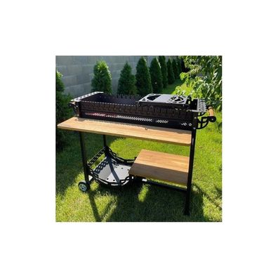 Garten Mangal Armada 1 für 20 Spieße in Schwarz