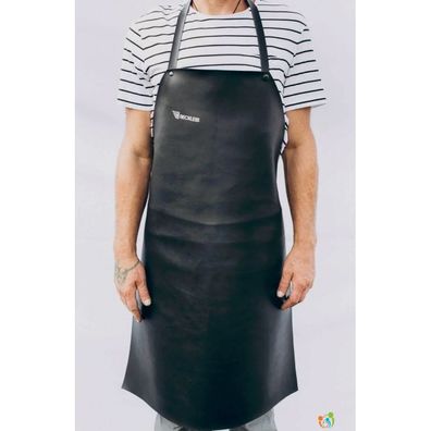 Grillschürze zum Grillen 90 cm in Schwarz
