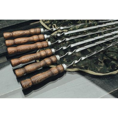 Schaschlikspieße Reckless in Antikbraun 60 cm