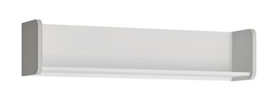 Kinderzimmer Wandregal Albi Weiß Grau