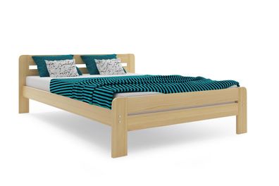 BMS Jugendbett Dallas Kiefer mit Matratze 140x200 cm