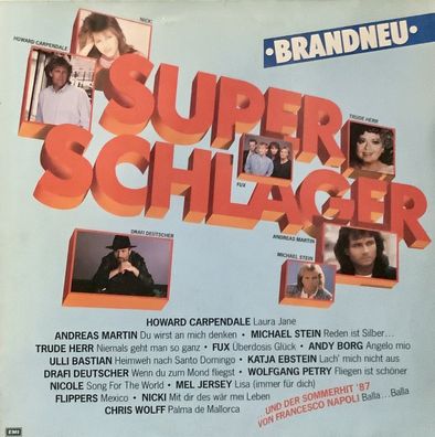 LP: Super Schlager - Brandneu (1987) EMI 1 C 058 Y 7 48570 1