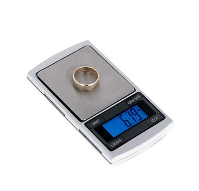 Adler AD 3168 Präzisionswaage in Silber, 0,1g - Ideal für Küche, Labor & Schmuck
