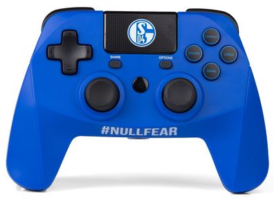 FC Schalke 04 S04 Pro-Controller (PS4) Fussball 1. Bundesliga Blue