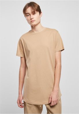 Urban Classics T-Shirt Shaped Long Tee Unionbeige