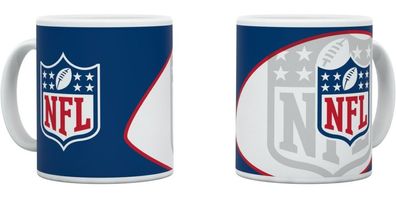 NFL Shield NFL Classic Mug Shadow Shield American Football NFL Weiß-330 ml