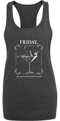 Mister Tee Damen Tank Top Ladies F-Word Tee
