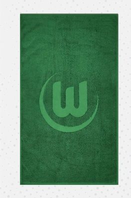 VfL Wolfsburg Handtuch Logo Dunkelgrün 4023654