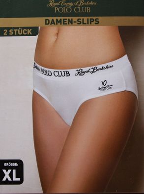 Damen-Slips Polo Club 2 Stück Qualität Unterwäsche Angenehmer Tragekomfort Unterhose