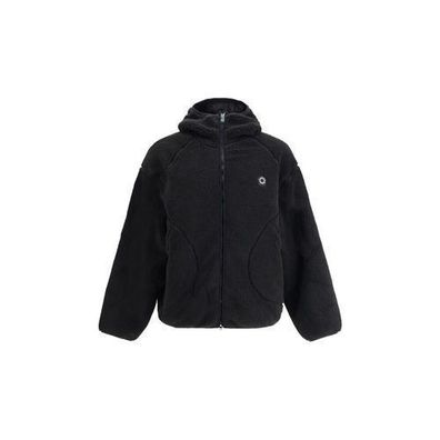 Kenzo Black Polyester Full-Length Jacket