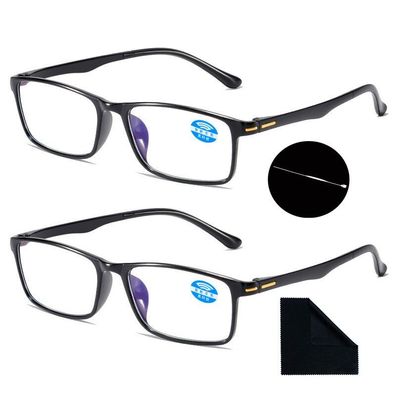 2 Pack Lesebrille Intelligente Zoom Automatischer Fokusanpassung + 1,0 To + 4,0 #