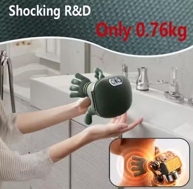 Knetbares Nacken Massagegerät | Handknetung für Schulter & Trapez | Tiefenentspannung