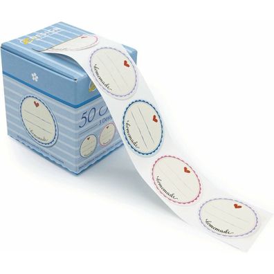 50 AVERY Zweckform Aufkleber 56819 Homemade