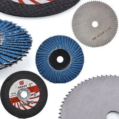 Rosfix Set Trennscheiben 76 mm – für Holz, Gres, Metall | 10 mm Bohrung