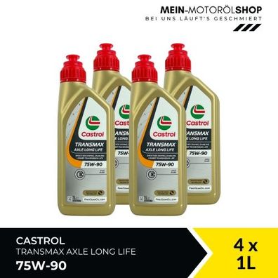Castrol Transmax Axle Long Life 75W-90 4x1 Liter