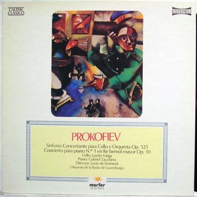 Marfer M 50.309 S. - Sergei Prokofiev, Laszlo Varga, Gabriel Tacchino, Louis De