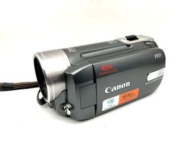 Canon FS11 Camcorder mit 2.6-96.2mm 1:2.0 Videokamera mit Akku