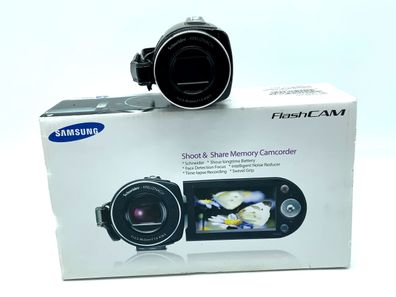 Samsung SMX-F30BP Camcorder mit Schneider Kreuznach 2.3-96.6mm 1:1.6 videocam