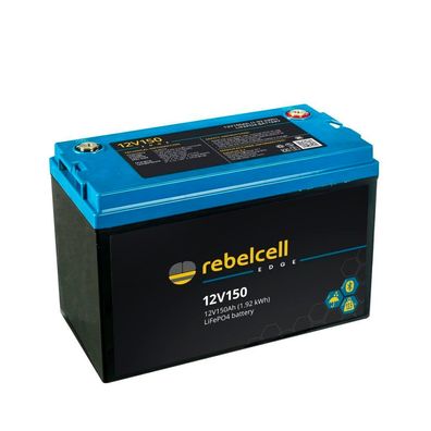 Rebelcell LiFePO4 Batterie 12V150 EDGE 150Ah 1,92kWh - Sawesto Premium