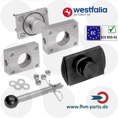 Wechselsystem Westfalia 329064600001 Anhängerkupplung Wechselsystem 83x56mm