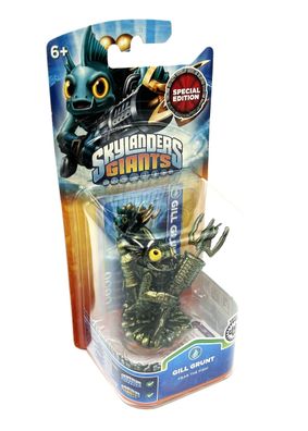 Skylanders Giants Metallic Green Gill Grunt in Originalverpackung OVP Chase
