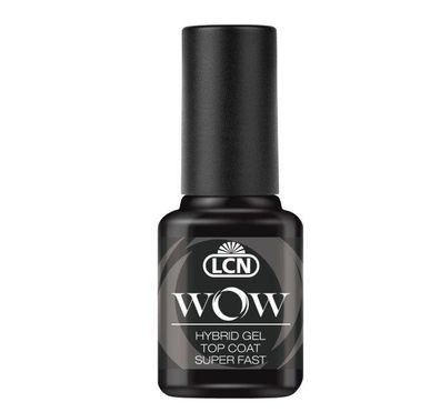 LCN WOW Hybrid Gel Polish Top Coat "Super Fast"