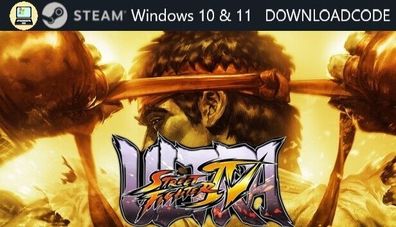 NEU PC Computer Spiel Ultra Street Fighter IV 4 für Windows 10 11 STEAM Download