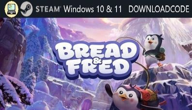 NEU PC Computer Spiel Bread & Fred für Windows 10 11 STEAM Downloadcode Game Key