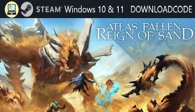 NEU PC Computer Spiel Atlas Fallen Reign Of Sand Edt für Windows 10 11 STEAM Key