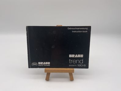 Braun trend Zoom 120-S Bedienungsanleitung
