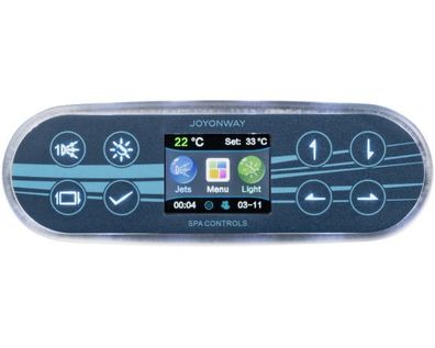 Joyonway PB554 Bedienfeld – Kompaktes Touch-Panel für Whirlpool & Spa