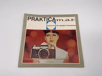 Praktica mat Broschüre Deutsch Magazin Zeitschrift Heft