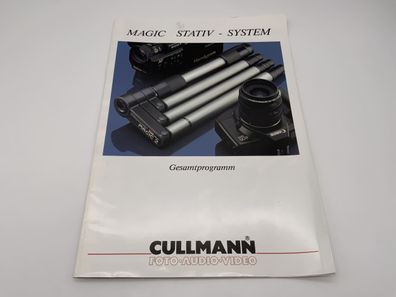 Cullmann Magic Stativ System Gesamtprogramm Bedienungsanleitung Deutsch