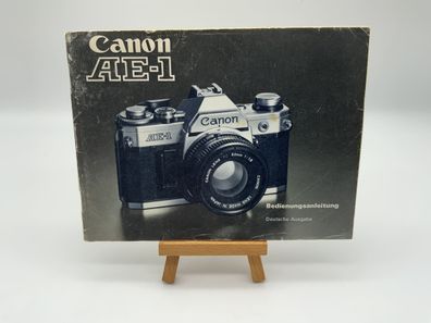 Canon AE-1 Bedienungsanleitung Deutsch Gebrauchsanweisung